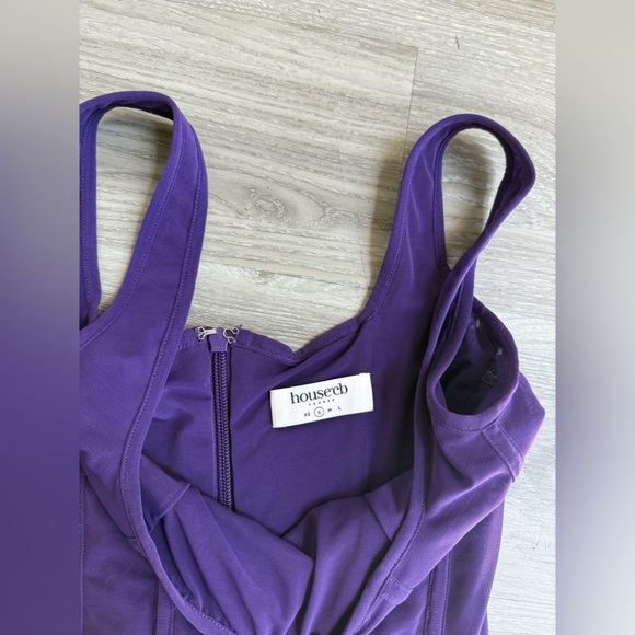 Edetta House of CB grape mesh corset - Picture 4 of 5